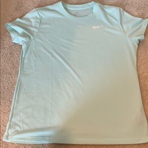 NIKE DRI-FIT MINT GREEN T-SHIRT